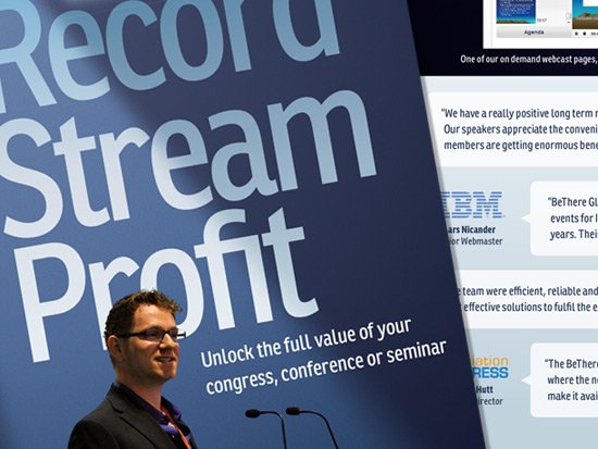 Extracts from the BeThere Global brochure 